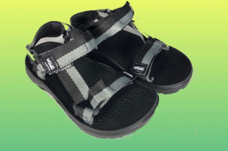 サンダル-ブラック